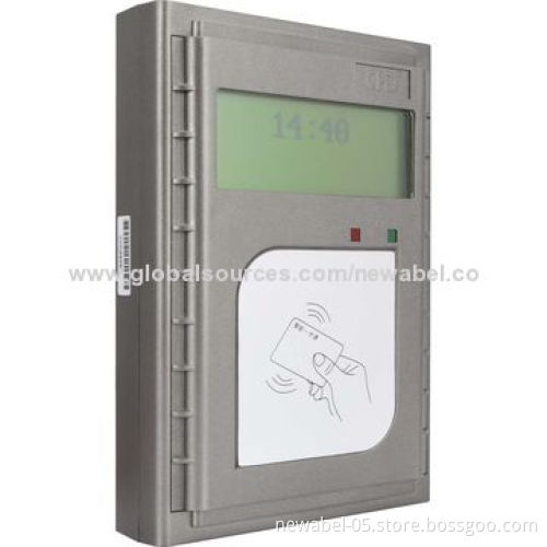 RS485 Time Attendance Clock, 140 x 200 x 41mm Dimensions, 9 to 18V AC Power Supply